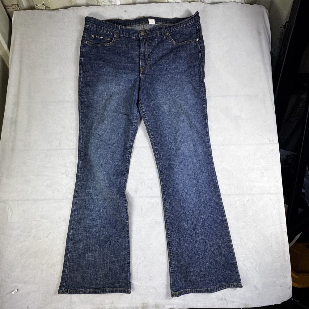 Judy Blue Womens Bootcut Jeans Blue Denim Comfort 5 Pocket Design Streetwear 21